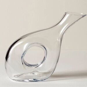 Lenox
Tuscany Classics Pierced Glass Decanter Elegant Clear Glass Vase
